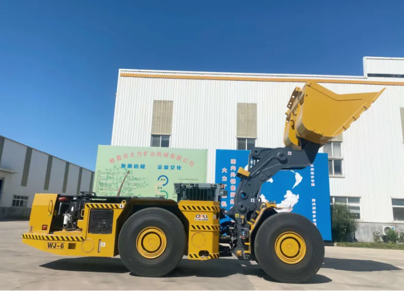 DALI WJ-6 yellow underground LHD loader